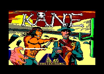 Kane (UK) (1986) screen shot title